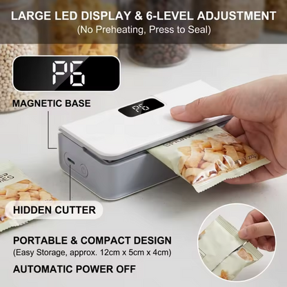 FoodLock Plastic Bags Sealer